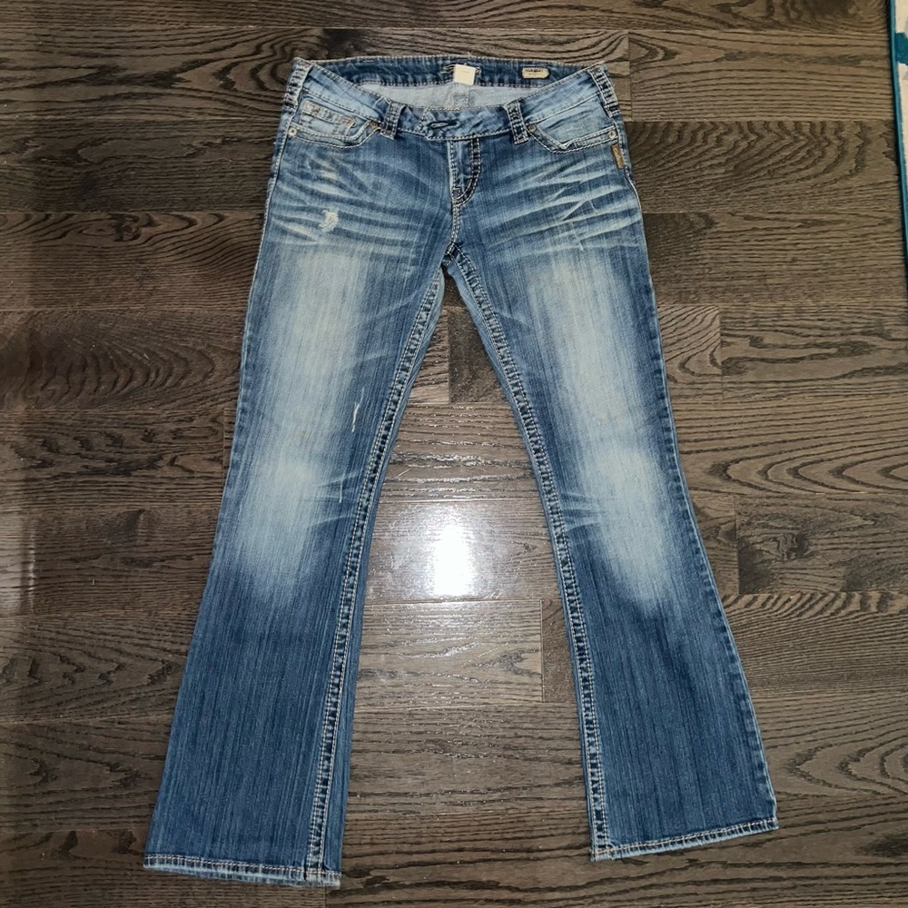 Womens Silver Tuesday Jeans 31w/33L